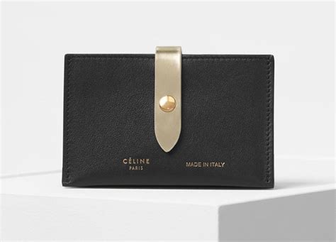 celine card wallet.